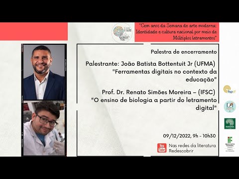 IV Silecri/III Webinar Nas Redes da Literatura: Palestras de Encerramento