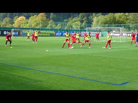 Freiburger Training: 5 gegen 5 mit je zwei Teams