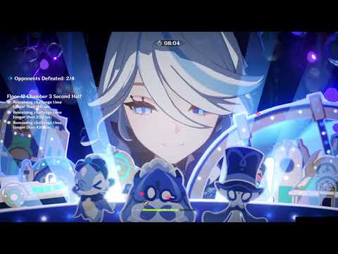 C0 Hu Tao Mono Pyro & C0 Alhaitham Furina Quickbloom (Abyss 4.3)