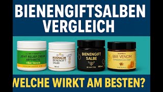 Welche Bienengiftsalbe hilft am besten 2025?
