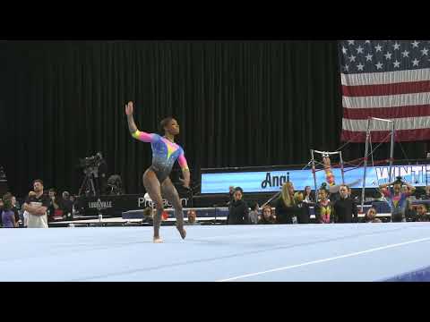 Kaliya Lincoln - Floor Exercise - 2023 Winter Cup - Senior Women