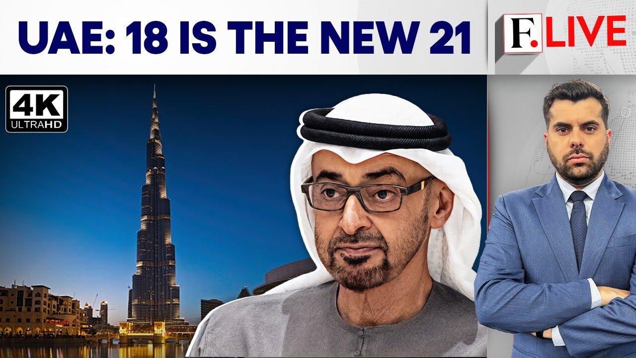UAE Lowers Legal Adulthood To 18, Giving Young Adults New Rights | Firstpost Live | 4K