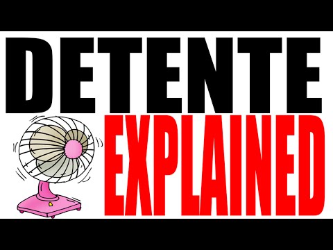 Detente Explained: US History Review