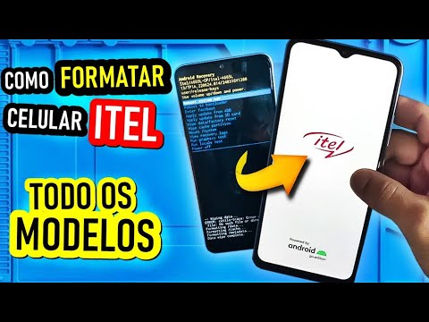 Como FORMATAR qualquer celular ITEL [HARD RESET] itel A70, A05s, S23, P55, A16, A23s, S17, S18