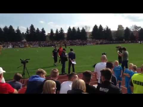 Dynamo Dresden im Sachsenpokal bei der BSC Freiberg