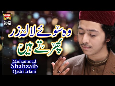 New Kalaam 2020 - Wo Soye Lalazar Phirte Hai - Muhammad Shahzaib Qadri Irfani  - Official Video