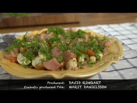 Mitt kök: Matig sallad med matvete och gravad lax - TV4