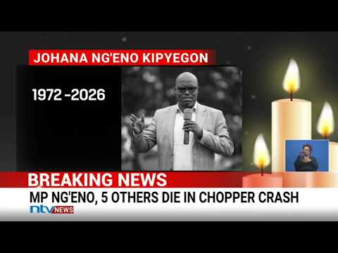 Speaker Moses Wetangula announces the death of Emurua Dikirr MP Johana Ng'eno in Nandi chopper crash
