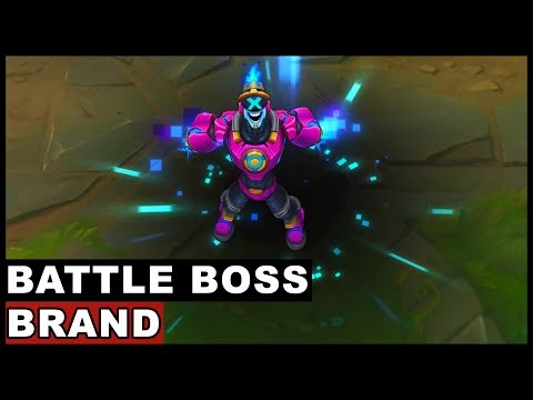 Battle Boss Brand Skin Spotlight (League of Legends)
