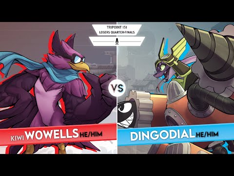 Tripoint 151 - Losers Quarter-Finals - Kiwi | w0wells (Wrastor) Vs DingoDial (Elliana/Pomme)