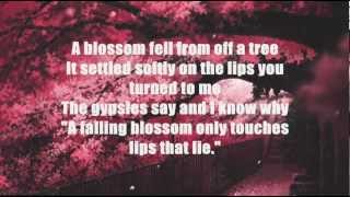 Nat King Cole - A Blossom Fell (Lyrics)