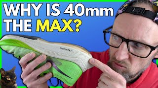 WHY ARE RACE SHOES LIMITED TO A 40mm STACK HEIGHT? - EDDBUD