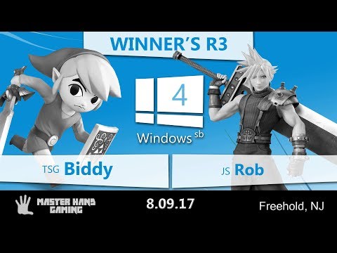 Windows SB 4 - TSG | Biddy (Toon Link) vs. JS | Rob (Cloud) - Winner's R3