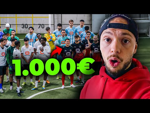 WIR HABEN EIN FUßBALL TURNIER UM 1.000€ ERSTELLT!