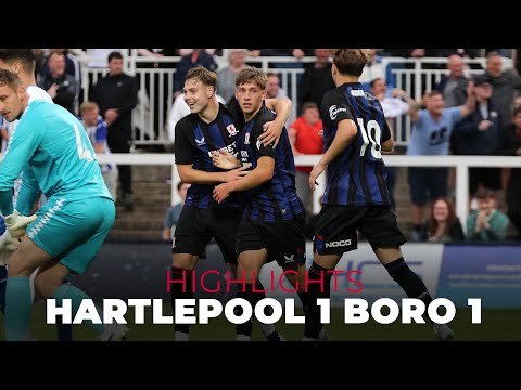 Highlights | Hartlepool 1 Boro XI 1 | Pre-Season