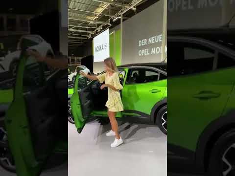 The Opel Mokka-e💚/How do you like the colour?#shorts#ytshorts#cars#opel#jessycar#jessycargirl#shots