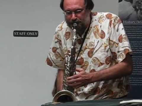 Scott Robinson solo saxophone