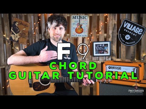 F9 Chord Guitar Tutorial - Fret Success Guitar Lesson