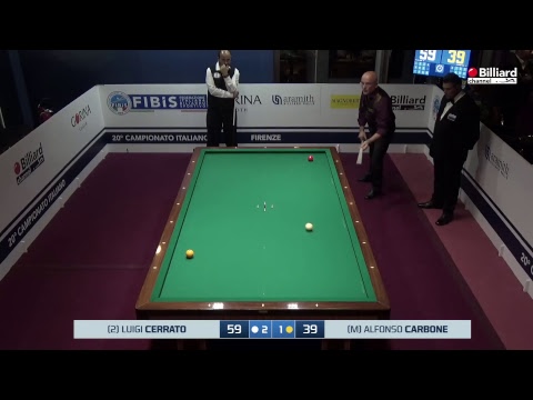 Carbone Alfonso VS Cerrato Luigi - 20° Campionato Italiano Firenze