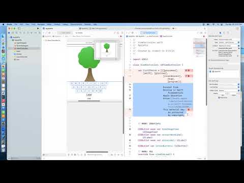 Swift Programming 2 - App Build - Apple Pie App Part 2 (writing the code) - Spring 2024