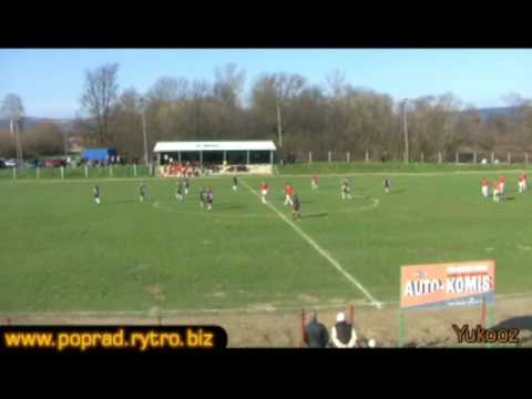 LKS ŚWINIARSKO-POPRAD RYTRO 2-1 (gol na 1-0)