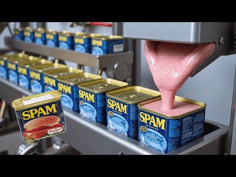 How Spam is Made | Inside the Hormel Factory Secrets