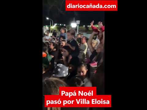 Papa Noel en Villa Eloisa