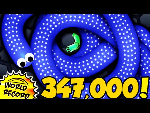 347,000K RECORD MONDIALE! - SLITHER.IO (Favij vs Campione del Mondo)