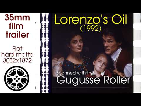 Lorenzo's Oil (1992) 35mm film trailer, flat hard matte, 3032x1872