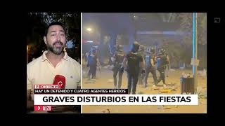 disturbios en Alcalá de Henares domingo 28agosto2022