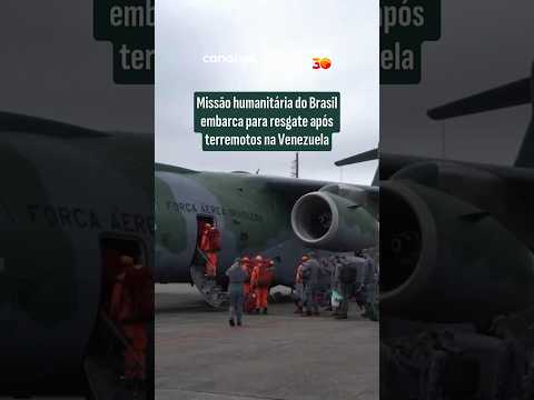 Venezuela: Forças Aéreas do Brasil leva missão humanitária e 12 toneladas de equipamentos