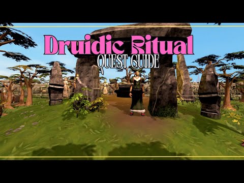 RS3 Druidic Ritual Quest Guide (EASY & FAST Method!)