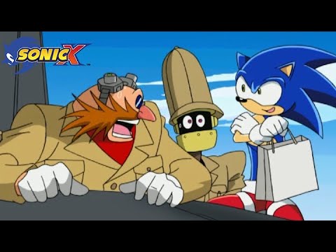 Sonic X Moments - Dr. Eggman Busts Sonic and Friends' Hiking Trip