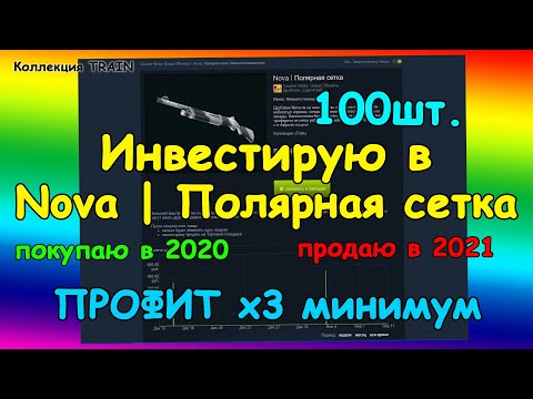 Инвестиции в КСГО Январь 2020 КУПИЛ 100шт. NOVA | Полярная Сетка (Немного поношенное) В 2021 х2 мин!