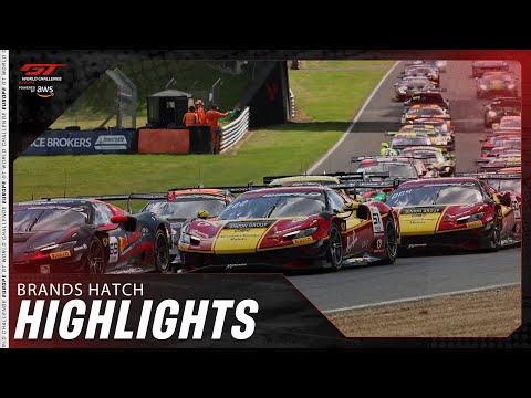 Extended Highlights | Brands Hatch 2025 | Race 1 | GT World Challenge Europe powered by AWS