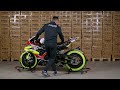 SEFIS M20U klappbarer mobiler universeller Motorradständer Heck