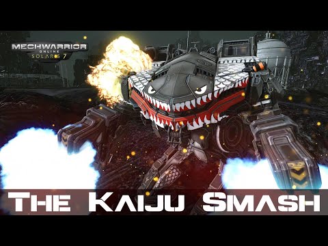 King Crab Kaiju Build Showcase | Mechwarrior Online