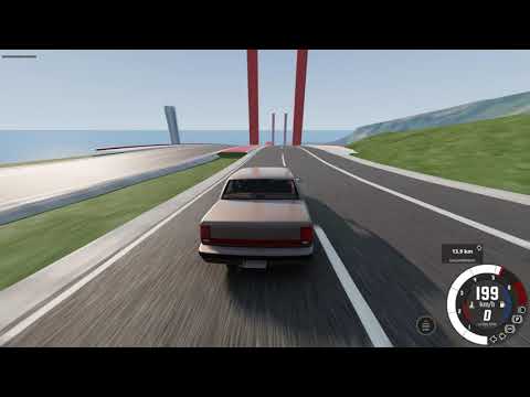 Car Jump Arena 2023 - Bridge Preview - 4K (60 FPS)