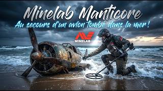 Minelab Manticore : incroyable, il retrouve un avion de chasse tombé dans la mer !