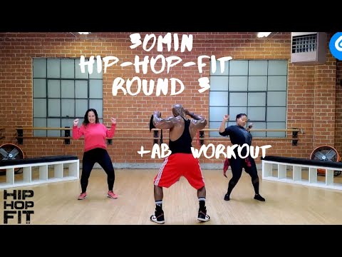 30min Hip-Hop Fit Dance Workout "Round 3" + Ab Workout | Mike Peele