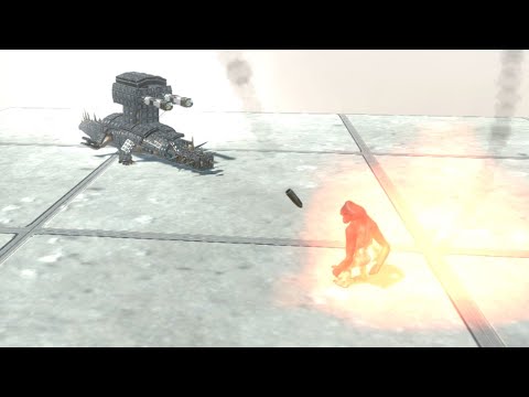 MECHA MACHIMOSAURUS REX vs EVERY UNIT   Animal Revolt Battle Simulator