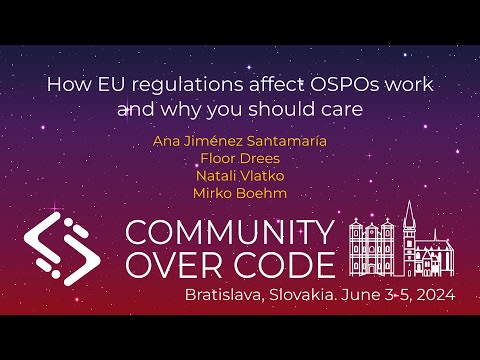 How EU regulations affect OSPOs work and why you should care