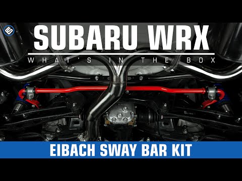 Eibach Sway Bar Kit Front 25mm / Rear 22mm - 2015+ Subaru WRX - Install/Review