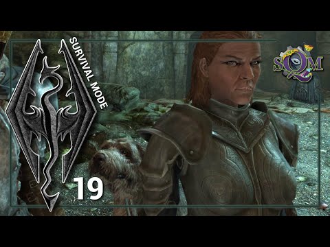 Burning of King Olaf & Mind of Madness - Skyrim Survival - Part 19 - Argonian Mage