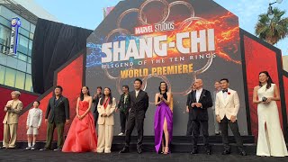 Shang-Chi and the Legend of the Ten Rings World Premiere Broll and Soundbites (Cast Interviews) video