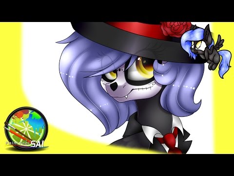 Dia de los muertos .:Speedpaint:. (MLP)