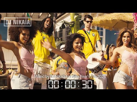 DJ Nikaia 2025 Live⁴ᴷ Vol 27 France | Countdown New Year 2025 | DJ Set Dance-House 2010-2025 Party