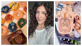 Week in my Life | Antique/Fall Shopping w. Hailey, Harry Potter Donuts & My Curly Haircare Routine!