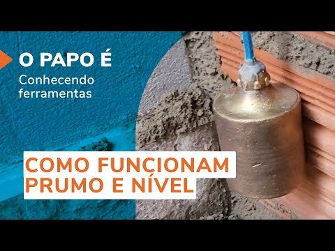 O que é PRUMO e NÍVEL e como usar