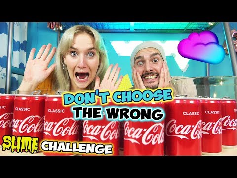 Don't Choose THE WRONG COLA SLIME CHALLENGE Kaan VS Nina - Wer macht den besten DIY SCHLEIM?